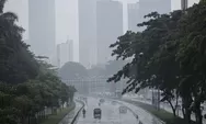 Prakiraan cuaca Jakarta hari ini, Hujan diperkirakan akan turun siang hingga malam hari