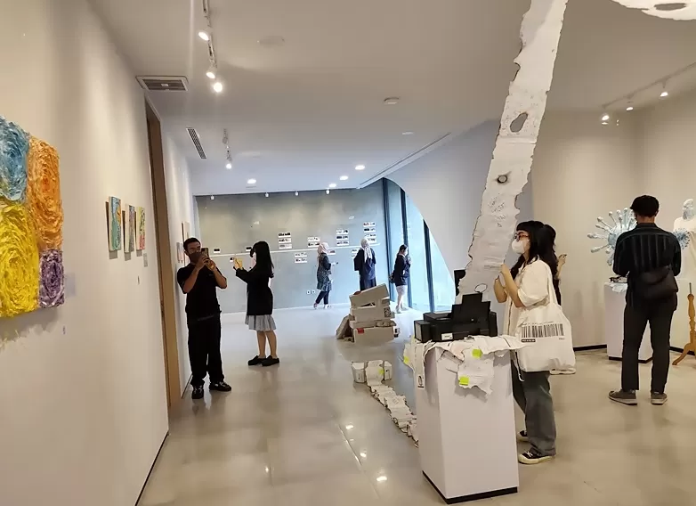 Unicorn Creative Space berdiri sejak 2020 dan sudah menggelar berbagai pameran.   (alisson.id)