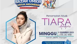 Daftar 5 Konser Gratis di Jakarta 1-3 Desember, Sarinah Kedatangan Rizky Febian, Tiara Andini, Hingga Jaz Hayat
