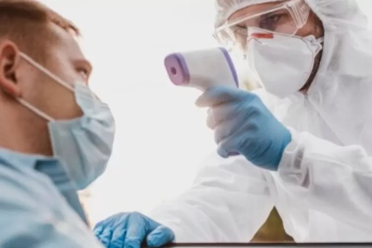 Ilustrasi virus HMPV (Freepik)