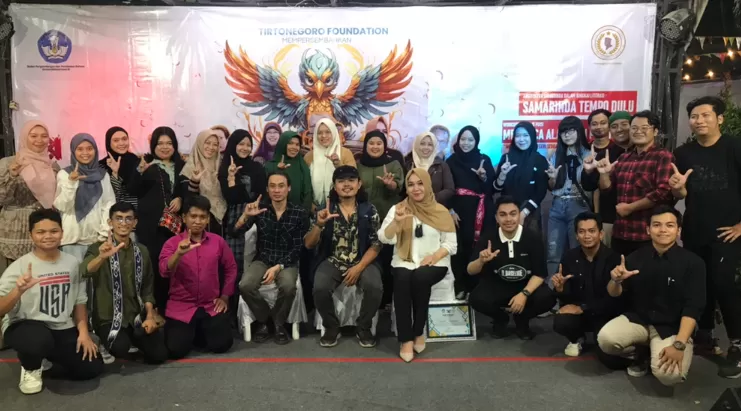LITERASI: Tirtonegoro Foundation bekerja sama Badan Pengembangan dan Pembinaan Bahasa, Kemendikbudristek, menggelar Nusantara Literary Festival di Samarinda, Jumat (4/10/2024).  (ISTIMEWA)