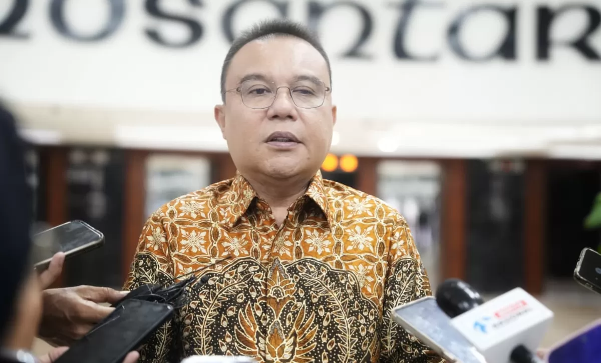 Wakil Ketua DPR RI, Dasco di Kompleks Parlemen, Jakarta, Selasa, (9/6/26). (Dok. Promedia)