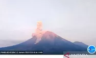 Update Erupsi Gunung Semeru, Terjadi Gempa Getaran Banjir Lahar Dingin 1,5 Jam Pasca Erupsi, Status Siaga Level III