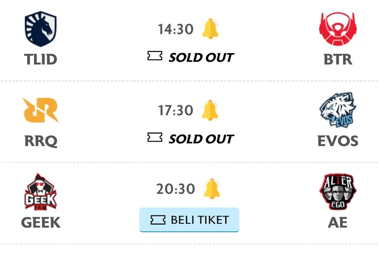 Deretan Laga Panas Kembali Bergulir di MPL ID S15, Ini Jadwal Lengkap Week 4, Ada RRQ vs EVOS (MPL Indonesia)