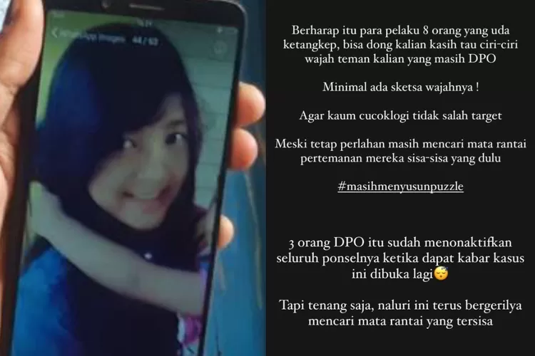 kasus vina Cirebon. Foto/Instagram ( Foto/Instagram)