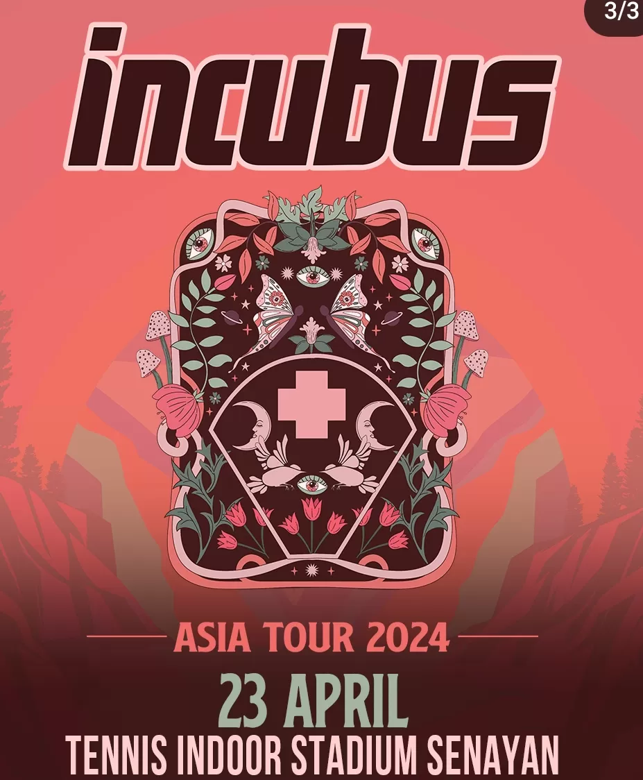 Incubus Asia Tour 2024, Gebrakan Musik Rock dari Amerika Sambangi