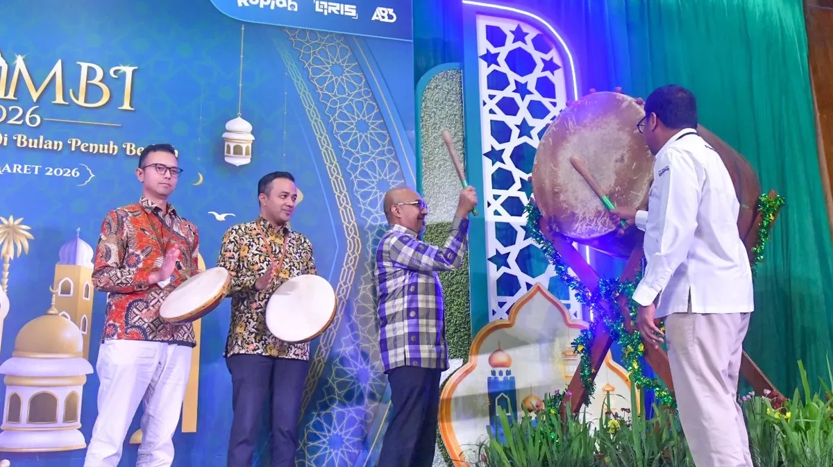 Pembukaan kegiatan Kickoff SERAMBI 2026 bersama Pemprov Kepri dengan BI dan Bank Daerah.