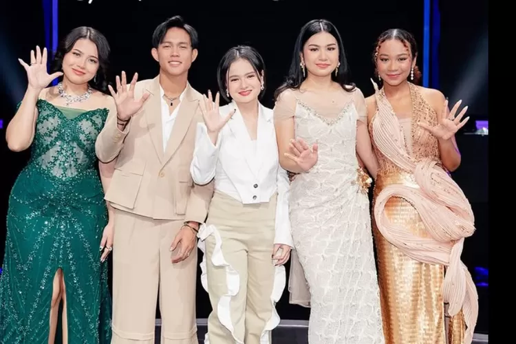 Top 5 Indonesian Idol 2025 (Instagram @indonesianidolid)