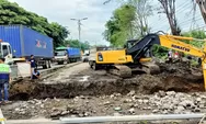 Kurangi Dampak Banjir di Jalan Wali Songo Semarang, BBPJN Jateng - DIY Lakukan Penggantian Cross Drain