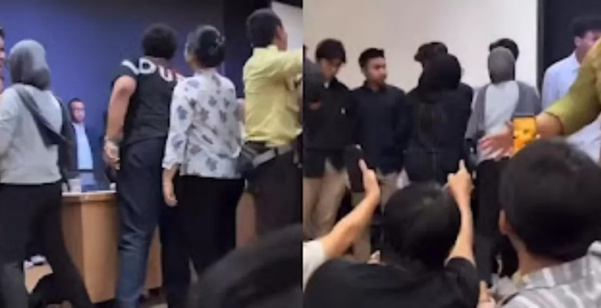 Viralnya dugaan grup chat orang tua mahasiswa FH UI usai anaknya terjerat kasus pelecehan.  (Instagram.com/@cretivox)