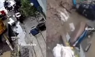 Nasib Tukang Roti dan Suami-Istri yang Jatuh ke Lubang yang Sama, Motor Terendam di Galian Proyek Rawan Wilayah Jakut