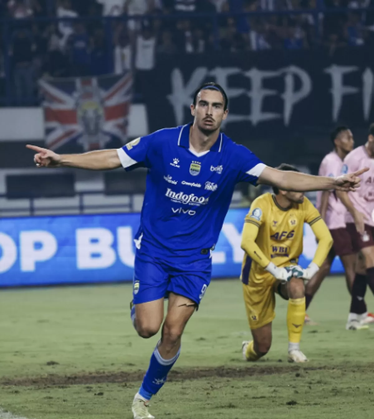 Pemain Persib Bandung, Andrew Jung (Tangkapan layar instagram @persib)