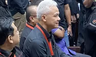 Ganjar Pranowo Hadiri Sidang Dugaan Kasus Korupsi Sekjen PDIP Hasto