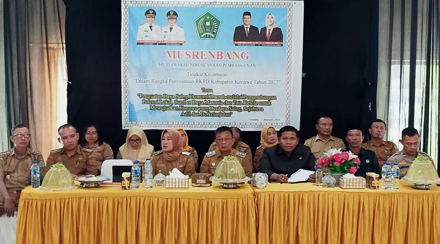 Suasana rapat Musrenbang