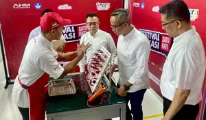 Sepeda Motor Listrik jadi Materi Uji Baru Festival Vokasi AHM  