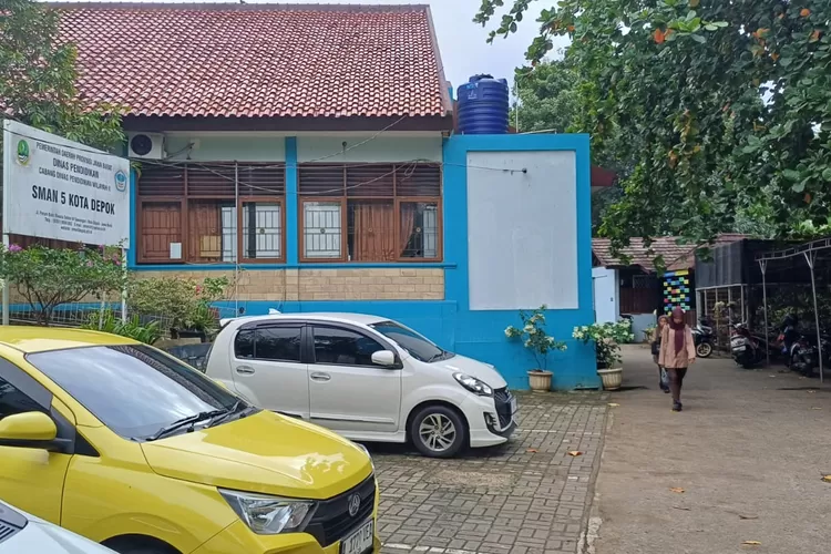 Suasana SMAN 5 Depok yang terletak di Jalan Bukit Rivaria, Kelurahan Bedahan, Kecamatan Sawangan. (ANDIKA EKA/RADAR DEPOK)