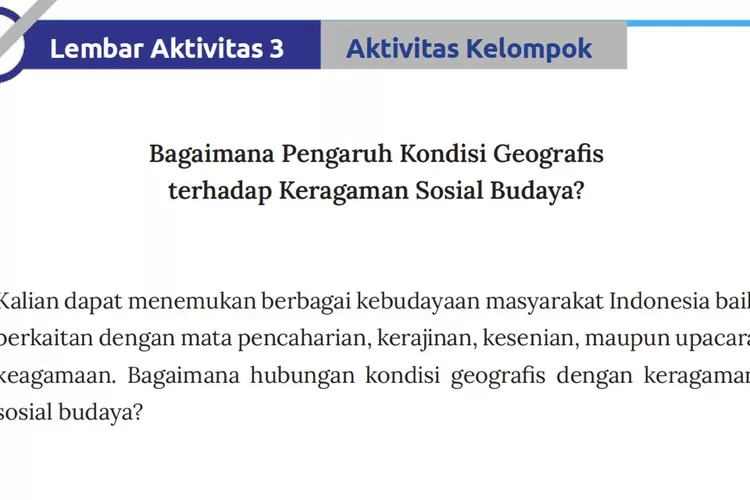 KUNCI Jawaban IPS Kurikulum Merdeka Kelas 8 Halaman 12 13 Lembar ...