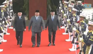 Prabowo Hadiri Sidang Tahunan MPR, Disambut Muzani dan Sultan Najamudin