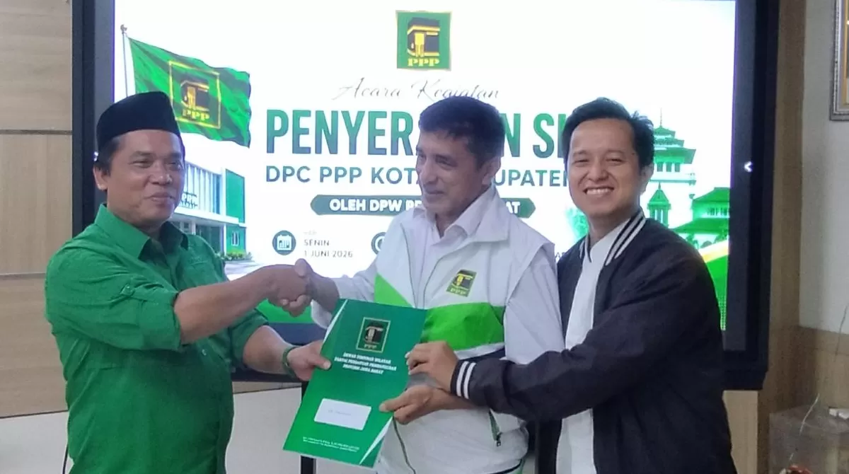 PPP Kabupaten Purwakarta menerima Surat Keputusan DPP. (FOTO: Ist)