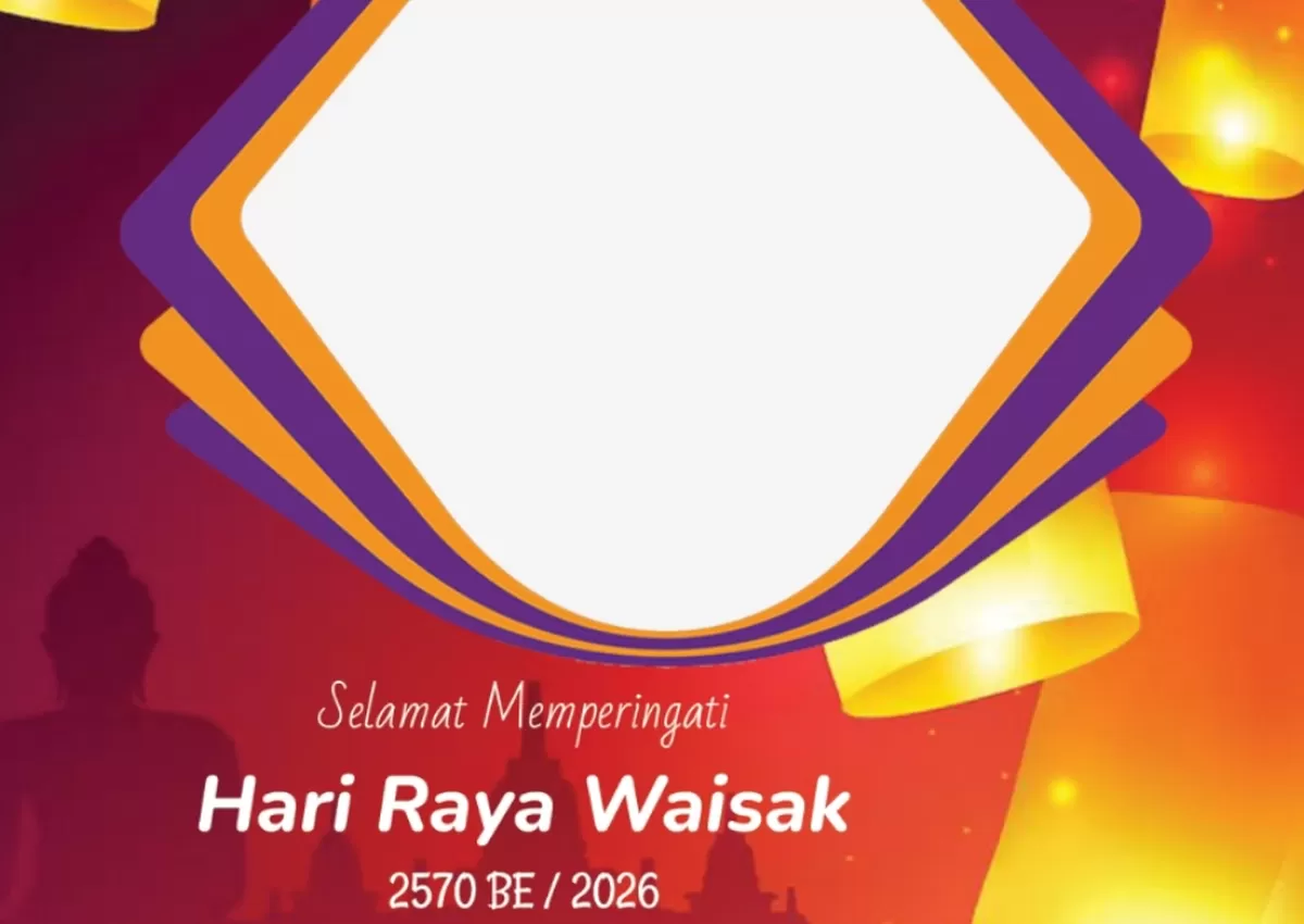 Twibbon Hari Raya Waisak 2570 BE. (Twibbonizen.com/reviewsteknologiku.tech)