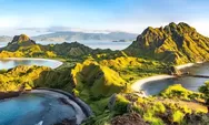 Pulau Padar Destinasi Wisata Menyajikan Panorama Indah Berbukitan Menjulang dan Garis Pantai Berliku
