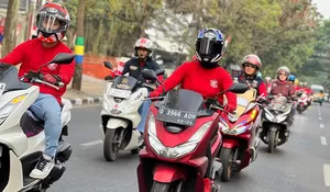 Semangat Kemerdekaan dan Solidaritas, Convoy Merdeka Honda PCX Gelar Beragam Aktivitas Penuh Makna