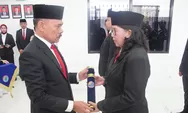 Mathilda Pusung Resmi Dilantik Jadi Kepala PLBN Skouw Jayapura