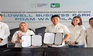 TRINLAND Perkuat Komitmen Keberlanjutan, Holdwell Business Park Hadirkan Infrastruktur Air Bersih Terintegrasi Kerja Sama Dengan PERUMDA AM Way Rilau