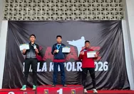 Ukir Prestasi, Personel Satbrimob Polda Riau Juara 3 di Kejurnas Karate Kapolri 2026