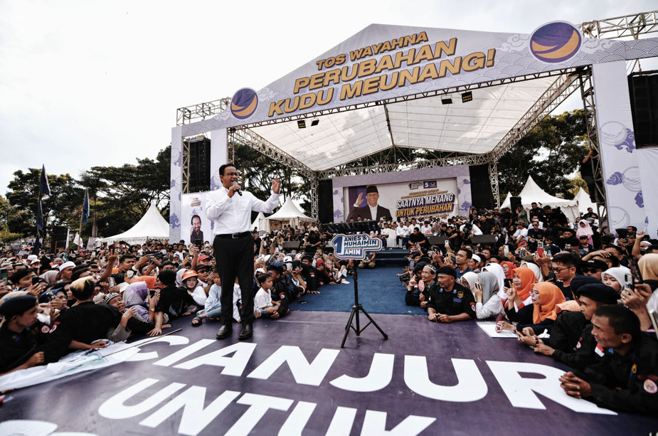 Kampanye Akbar Anies Baswedan Di Cianjur