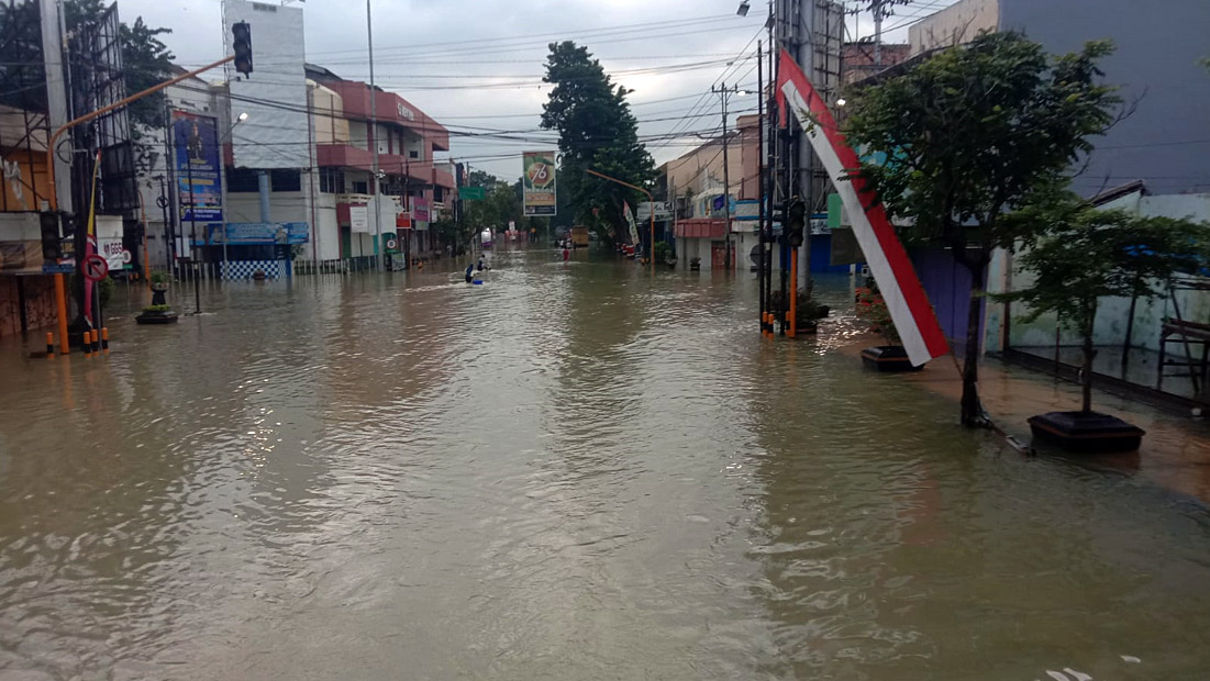 Banjir Grobogan Kian Meluas, Sebanyak 113 Desa Terdampak