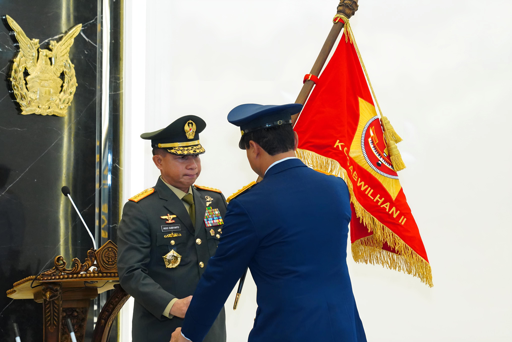 Panglima Tni Terima Penyerahan Jabatan Pangkogabwilhan Ii