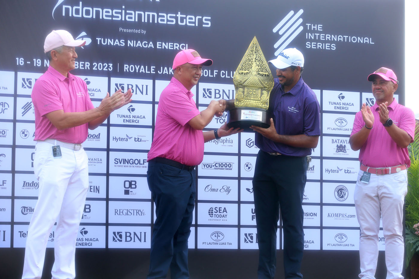 Pegolf India Gaganjeet Bhullar Juara Golf BNI Indonesian Masters 2023