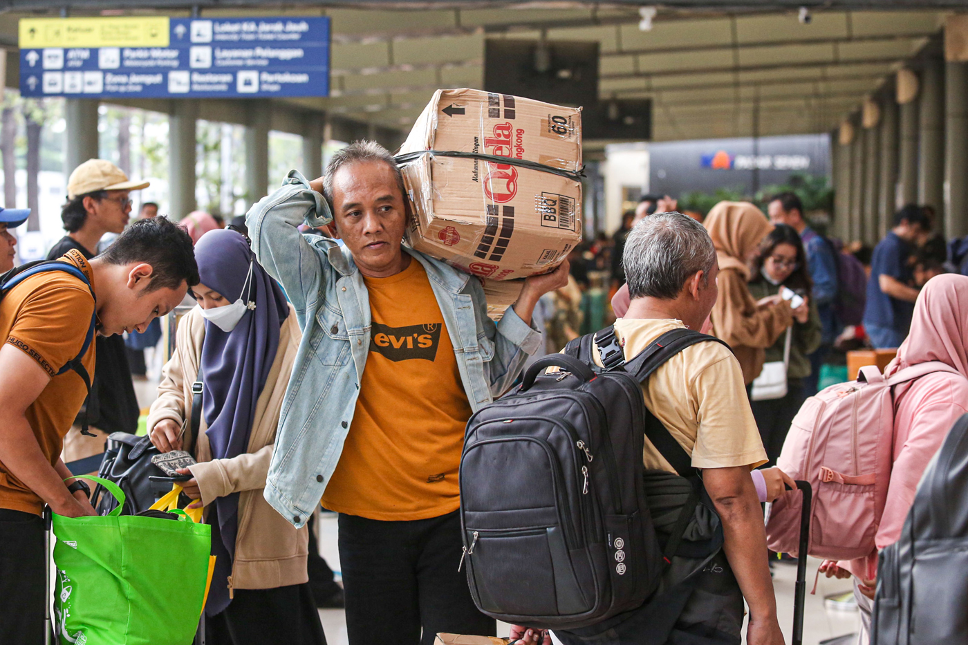 Lonjakan Penumpang Kereta Api