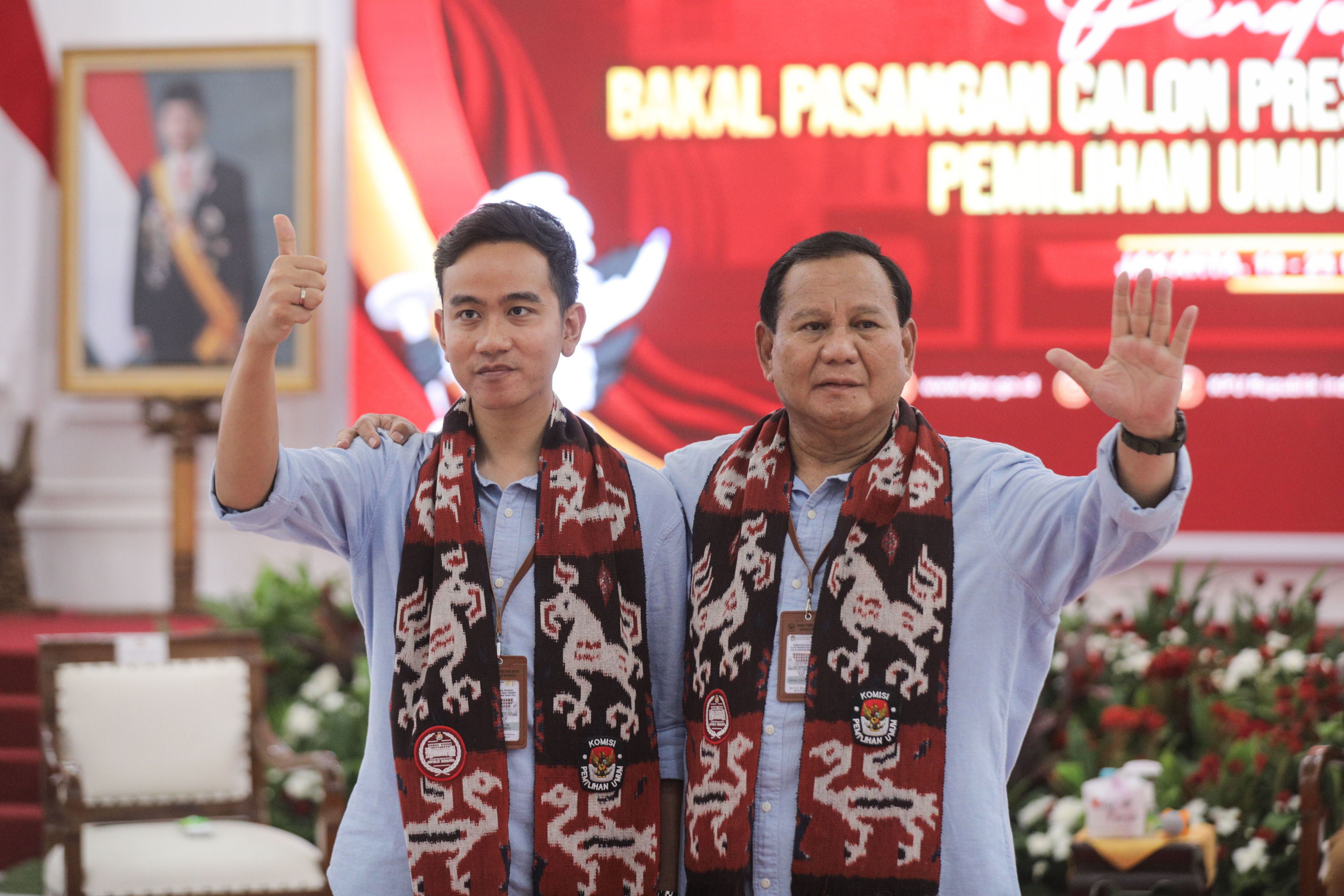 Prabowo-Gibran Resmi Daftar Capres Dan Cawapres Pemilu 2024